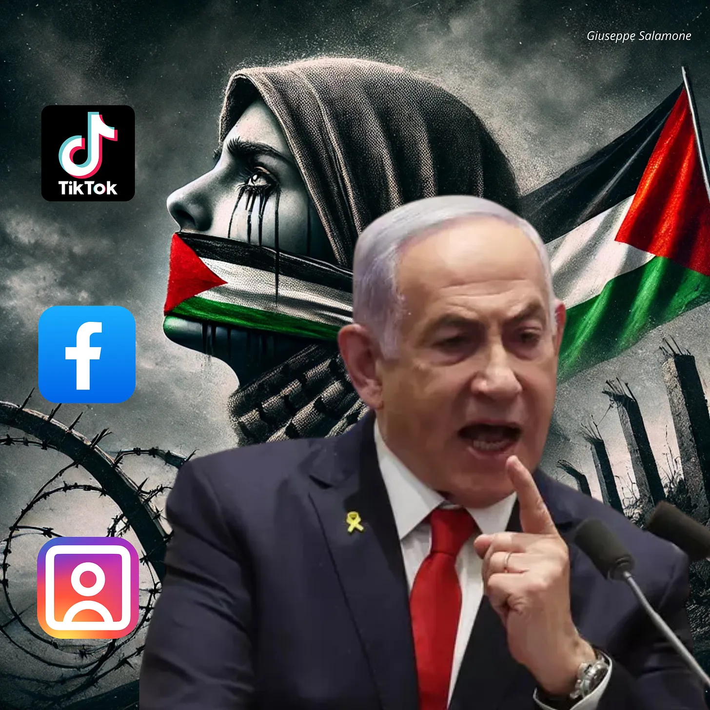 Israele chiede la censura sui social: Meta e TikTok obbediscono sotto il silenzio generale