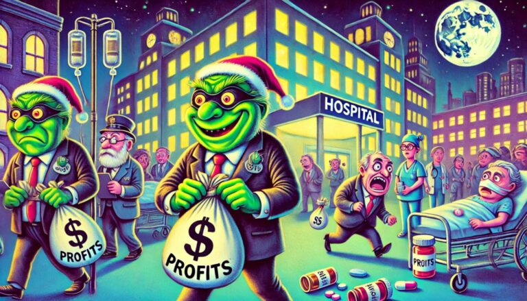 I Grinch dell’assicurazione sanitaria americana: una dura accusa all’economia di “mercato”