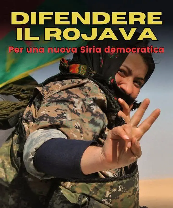 Comunicato dei combattenti italiani Ypg sulla situazione in Siria